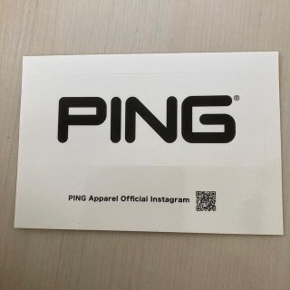 ピン(PING)の【新品】PING ステッカー(その他)