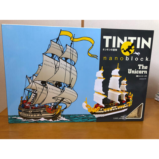 Kawada(カワダ)のナノブロック　TINTIN キッズ/ベビー/マタニティのおもちゃ(積み木/ブロック)の商品写真