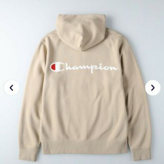 チャンピオン(Champion)のチャンピオン　パーカー　ベージュ　L(パーカー)