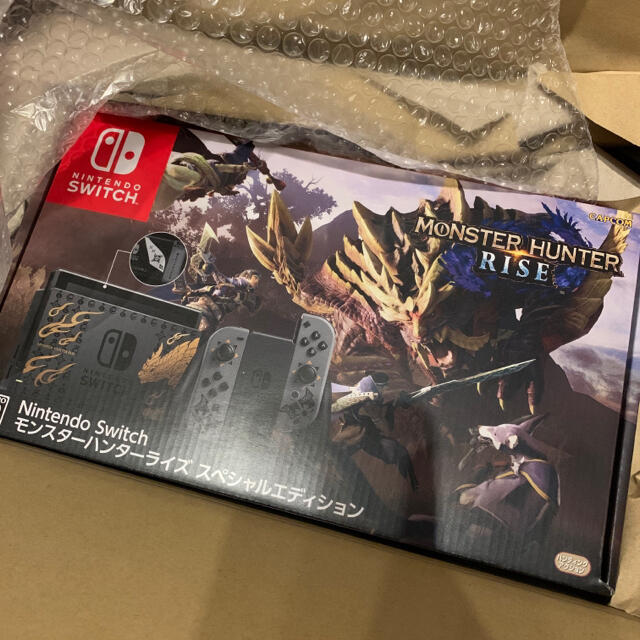 送料込 任天堂 スイッチ モンスターハンターライズ 限定版