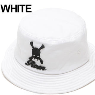 ロエン(Roen)の【新品 タグ付き】ロエン ROEN ハット スカル ドクロ ホワイト 白 帽子(ハット)