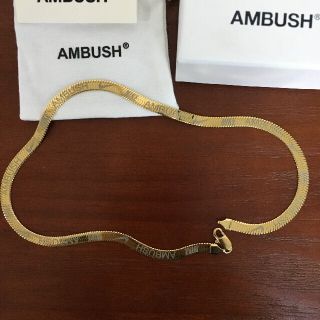 AMBUSH - 偽物注意‼️ AMBUSH アンブッシュ ネックレスの通販｜ラクマ