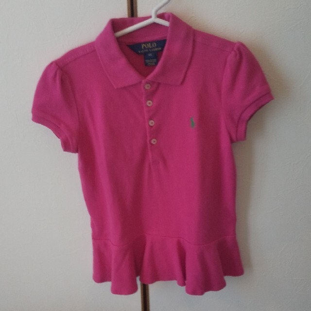 POLO RALPH LAUREN(ポロラルフローレン)のラルフローレン ポロシャツ キッズ 6X キッズ/ベビー/マタニティのキッズ服女の子用(90cm~)(Tシャツ/カットソー)の商品写真