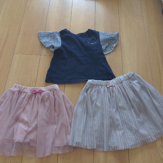 anyFAM(エニィファム)の110cm 女の子用　petit main、any FAM キッズ/ベビー/マタニティのキッズ服女の子用(90cm~)(スカート)の商品写真