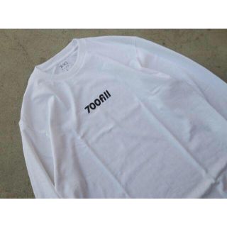 700fill ロンt  L  WHITE(Tシャツ/カットソー(七分/長袖))