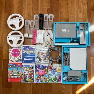 ウィー(Wii)のNintendo Wii 本体　ソフト　セット(家庭用ゲーム機本体)