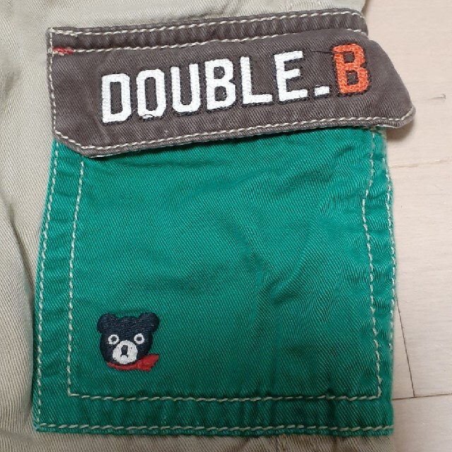 DOUBLE.B(ダブルビー)の専用です　DOUBLEB　ダブルビー　ハーフパンツ120 キッズ/ベビー/マタニティのキッズ服男の子用(90cm~)(パンツ/スパッツ)の商品写真