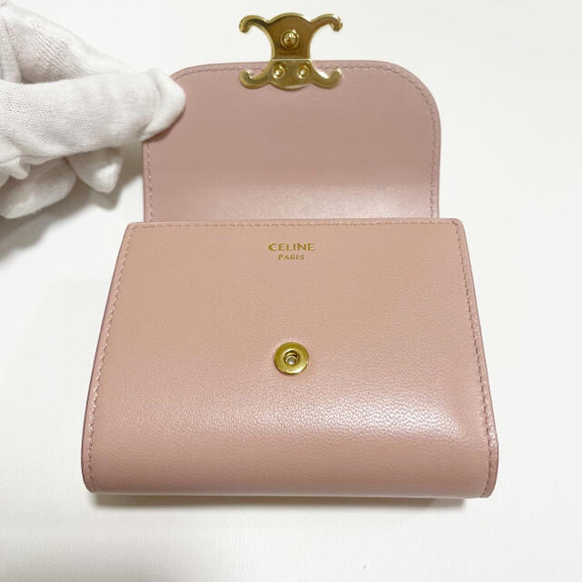 残1点 新品完売CELINE セリーヌ トリオンフ 財布 ヴィンテージピンク 残1点 新品完売CELINE セリーヌ トリオンフ 財布 ヴィンテージピンク