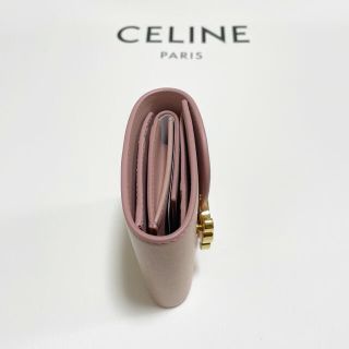 残1点 新品完売CELINE セリーヌ トリオンフ 財布 ヴィンテージピンク