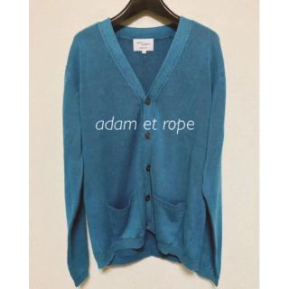 アダムエロぺ(Adam et Rope')の美品　アダムエロペ　カーディガン(カーディガン)