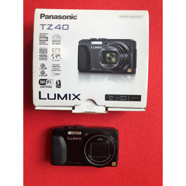 Panasonic デジカメ LUMIX TZ40 - コンパクトデジタルカメラ