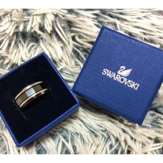 スワロフスキー(SWAROVSKI)の★値下げ中★スワロフスキー　メンズリング(リング(指輪))