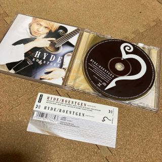 ラルクアンシエル(L'Arc～en～Ciel)のHYDE ROENTGEN.english アルバムCD 帯付　全英語歌詞　(ポップス/ロック(邦楽))