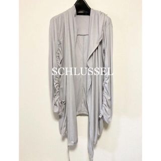 SCHLUSSEL - SCHLUSSEL カーディガン ドレープ