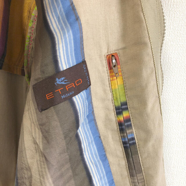 ETRO(エトロ)のETRO エトロ 麻コートフード付 メンズのジャケット/アウター(その他)の商品写真