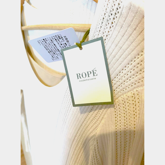 ROPE’(ロペ)の【新品】ROPE透かし編みワンピース レディースのワンピース(ロングワンピース/マキシワンピース)の商品写真