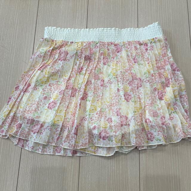 GU(ジーユー)のGU キュロットスカート　子ども用　150 キッズ/ベビー/マタニティのキッズ服女の子用(90cm~)(スカート)の商品写真