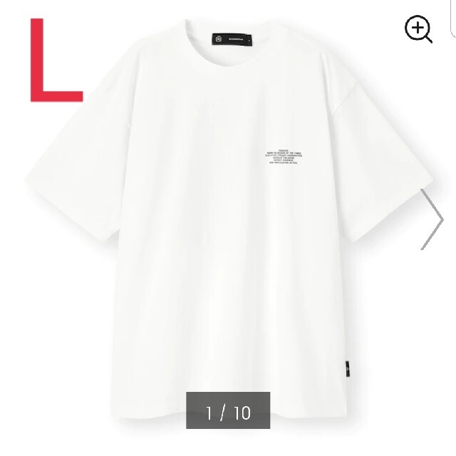 UNDERCOVER(アンダーカバー)のundercover×GU ビッグT メンズのトップス(Tシャツ/カットソー(半袖/袖なし))の商品写真