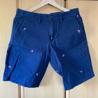 ギャップ(GAP)のフラミンゴ ハーフパンツ グレー gap(ショートパンツ)