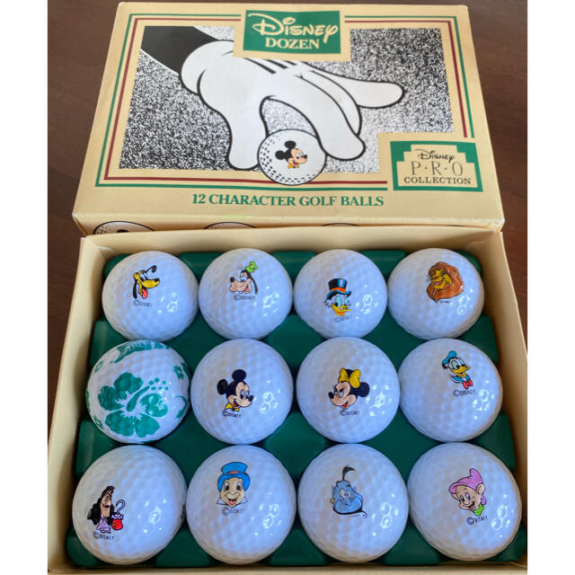 Disney(ディズニー)の値下げ⭐️ディズニー💓ゴルフボール11個とおまけ1個⛳️ チケットのスポーツ(ゴルフ)の商品写真