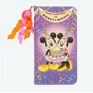 ディズニー(Disney)の【完売品】ミッキー★ミニー★バースデー★スマホケース(モバイルケース/カバー)