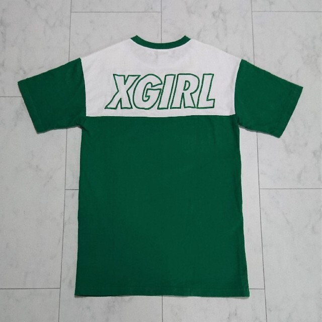 【美品】X-girl エックスガール ワンピース 半袖 Tシャツ ロンT 1