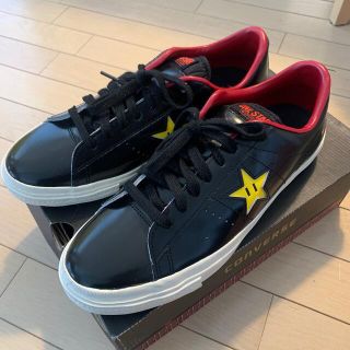 converse ✖️スーパーマリオ　レザー　コンバース　廃盤　29cm 未使用