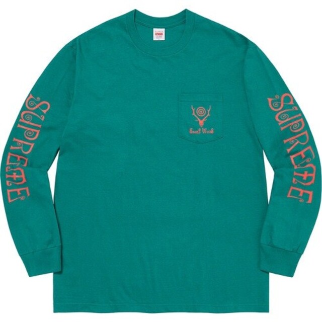 Supreme(シュプリーム)のSupreme SOUTH2 WEST8 L/S Pocket Tee L メンズのトップス(Tシャツ/カットソー(七分/長袖))の商品写真