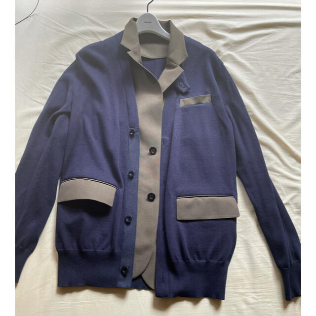 値引きする - sacai sacai ニットジャケット 2021ss ブルゾン - rinsa.ca