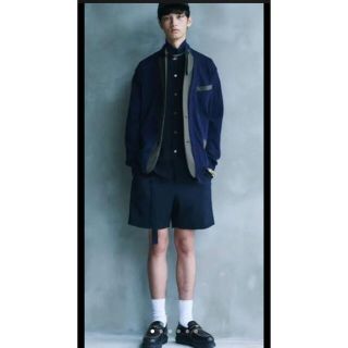 サカイ(sacai)のsacai 2021ss ニットジャケット(ブルゾン)