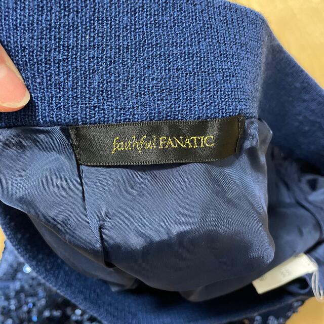fanatic(ファナティック)のスパンコールニットスカート レディースのスカート(ミニスカート)の商品写真