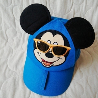 ディズニー(Disney)の海外ディズニー　キッズサイズミッキーキャップ　香港　台湾(帽子)