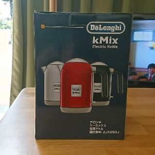 デロンギ(DeLonghi)のデロンギ ZJX650JWH ケーミックス電気ケトル(電気ケトル)