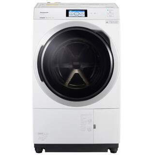 パナソニック(Panasonic)の新品未使用　ドラム式洗濯機 Panasonic NA-VX900BL-W(洗濯機)