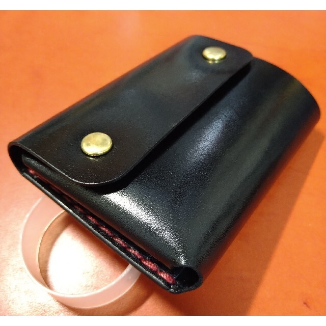 手縫い ミニチュア トラッカーウォレット ミニマル財布 ミニマム財布