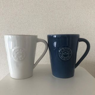 ダブルティー(WTW)のコスタノバ　ペアマグカップ　デニムブルー　ホワイト(食器)