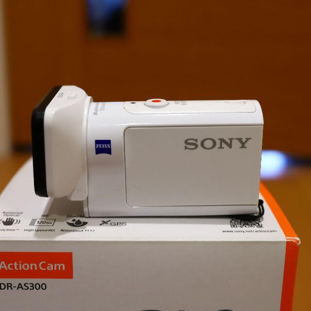 SONY(ソニー)のSONY HDR-AS300 アクションカム　おまけ付 スマホ/家電/カメラのカメラ(ビデオカメラ)の商品写真