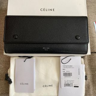 セリーヌ(celine)の最終値下げ！セリーヌ　長財布　バイカラー　ブラック　イエロー(財布)