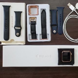 アップルウォッチ(Apple Watch)のApple watch series 6 Gold (GPSモデル) 40mm(腕時計(デジタル))