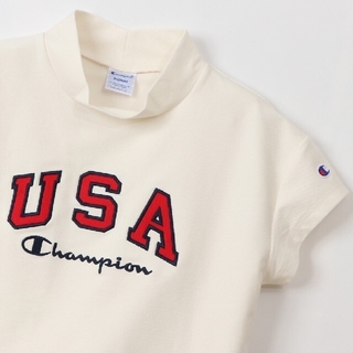 チャンピオン(Champion)の新品 L Champion golf mock neck shirt USA 白(ウエア)