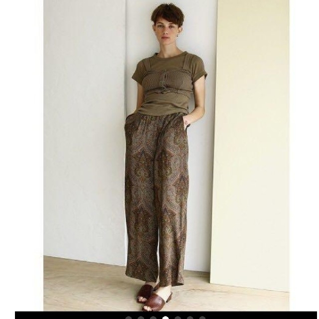 TODAYFUL(トゥデイフル)のTODAYFULPaisley Rough Pants　36 レディースのパンツ(カジュアルパンツ)の商品写真