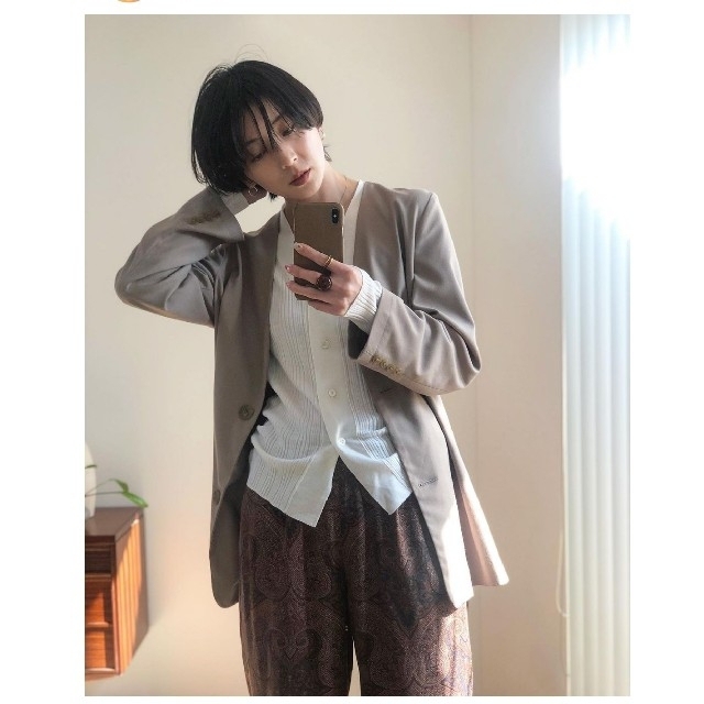 TODAYFUL(トゥデイフル)のTODAYFULPaisley Rough Pants　36 レディースのパンツ(カジュアルパンツ)の商品写真