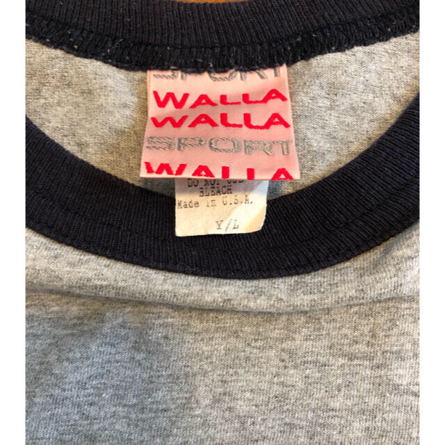 WALLA WALLA SPORT(ワラワラスポーツ)のWALLA WALLA SPORT 七分袖ラグランTシャツ レディースのトップス(Tシャツ(長袖/七分))の商品写真