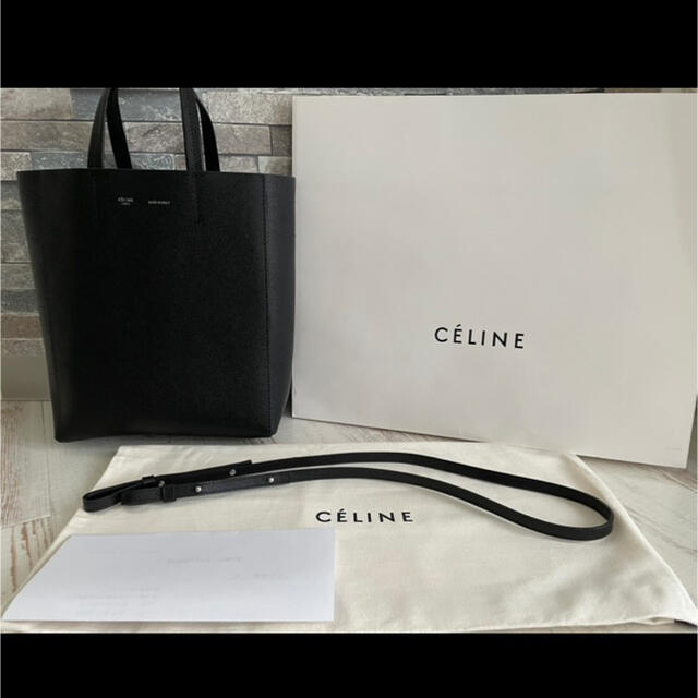 celine セリーヌ スモール　カバ　ブラック　ショルダーバッグ　トートバッグレディース