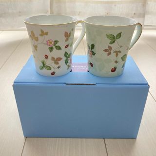 ウェッジウッド(WEDGWOOD)の【新品未使用】WEDGWOOD ペアマグカップ(グラス/カップ)