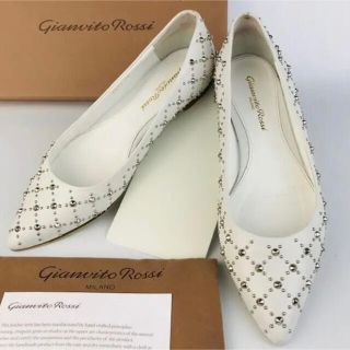 Gianvito Rossi - 美品☆ジャンヴィトロッシ・レザー スタッズ