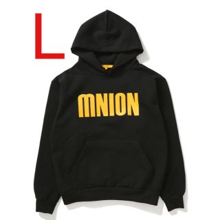 UNION MINNANO MNION HOODIE BLACK(パーカー)