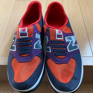 ニューバランス(New Balance)のニーバランス　A13 シューズ　26.5cm ネイビー/オレンジ/パープル　(スニーカー)