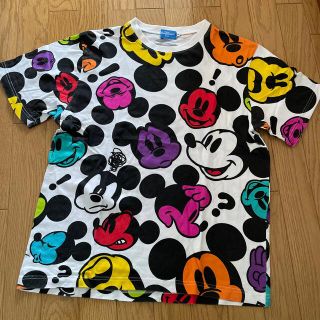 ディズニー(Disney)のDisney RESORT　ミッキー総柄Tシャツ(Tシャツ/カットソー(半袖/袖なし))