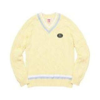 シュプリーム(Supreme)のS)Supreme Lacoste Tennis Sweaterラコステセーター(ニット/セーター)